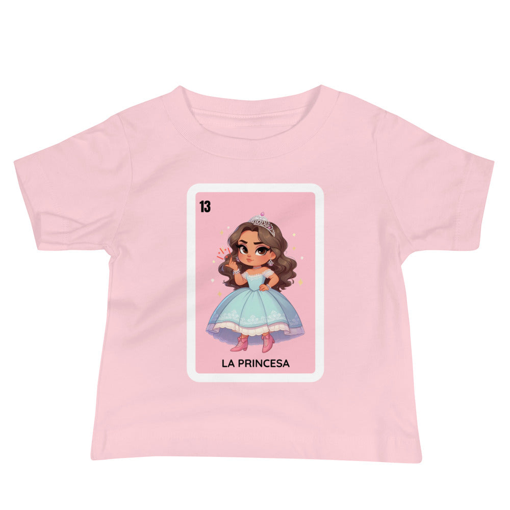 La Princesa Loteria Card - Baby Jersey Short Sleeve Tee