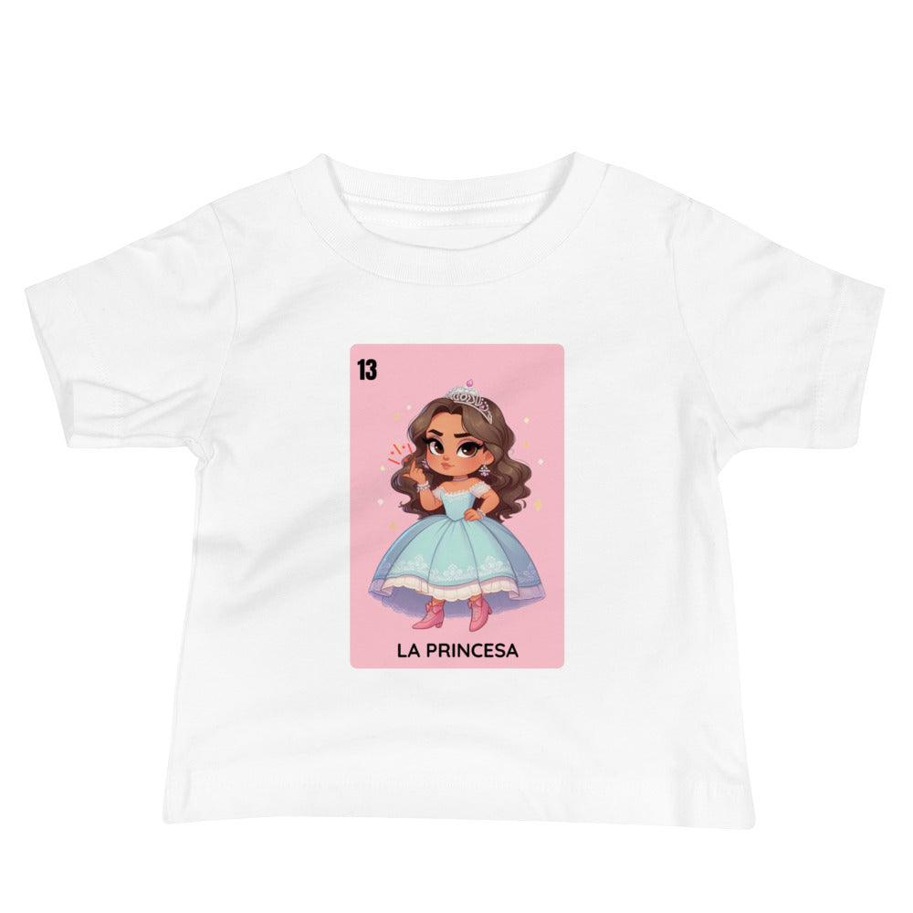 La Princesa Loteria Card - Baby Jersey Short Sleeve Tee