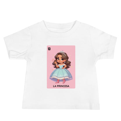 La Princesa Loteria Card - Baby Jersey Short Sleeve Tee