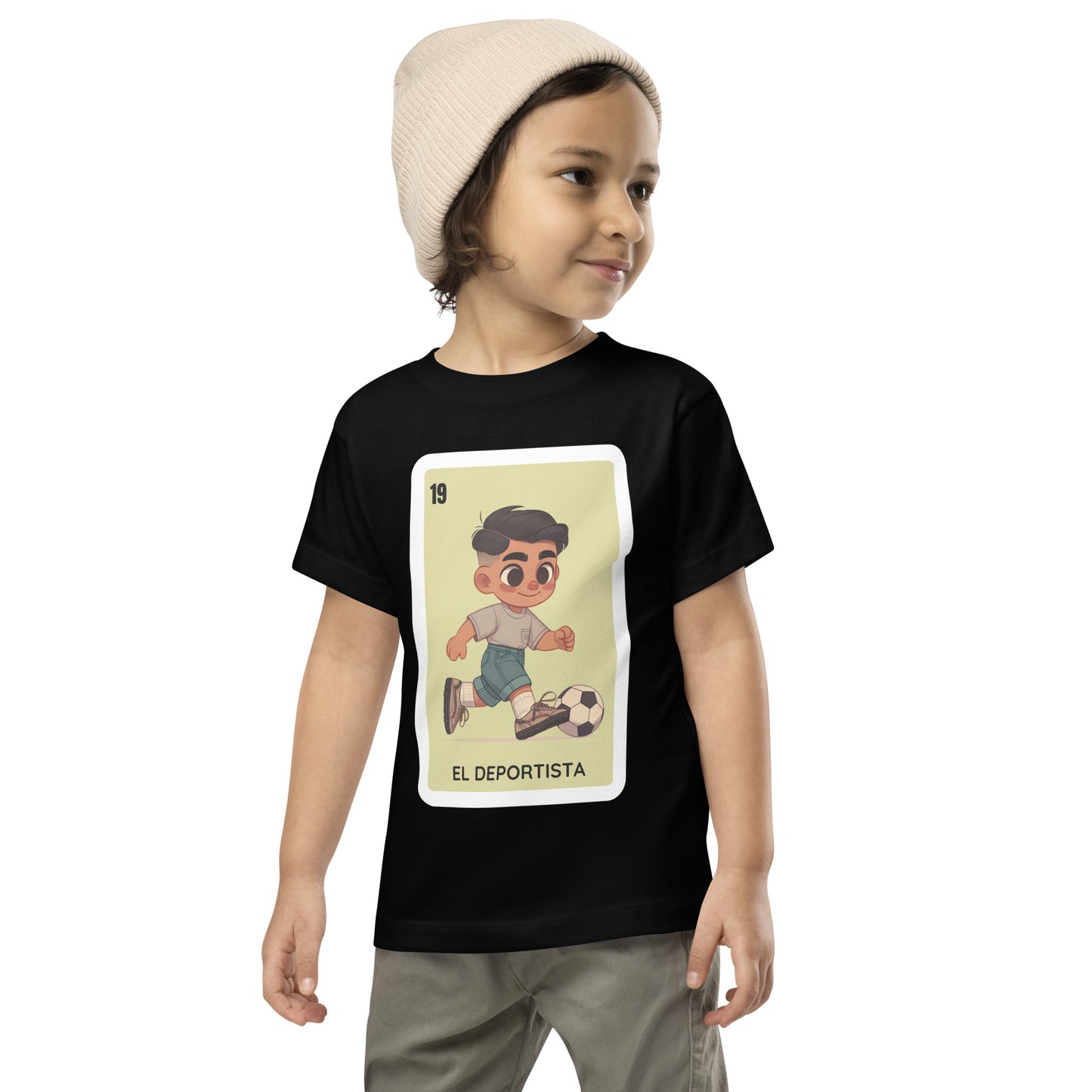 El Deportista Loteria Card - Toddler Short Sleeve Tee