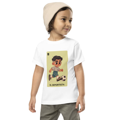 El Deportista Loteria Card - Toddler Short Sleeve Tee