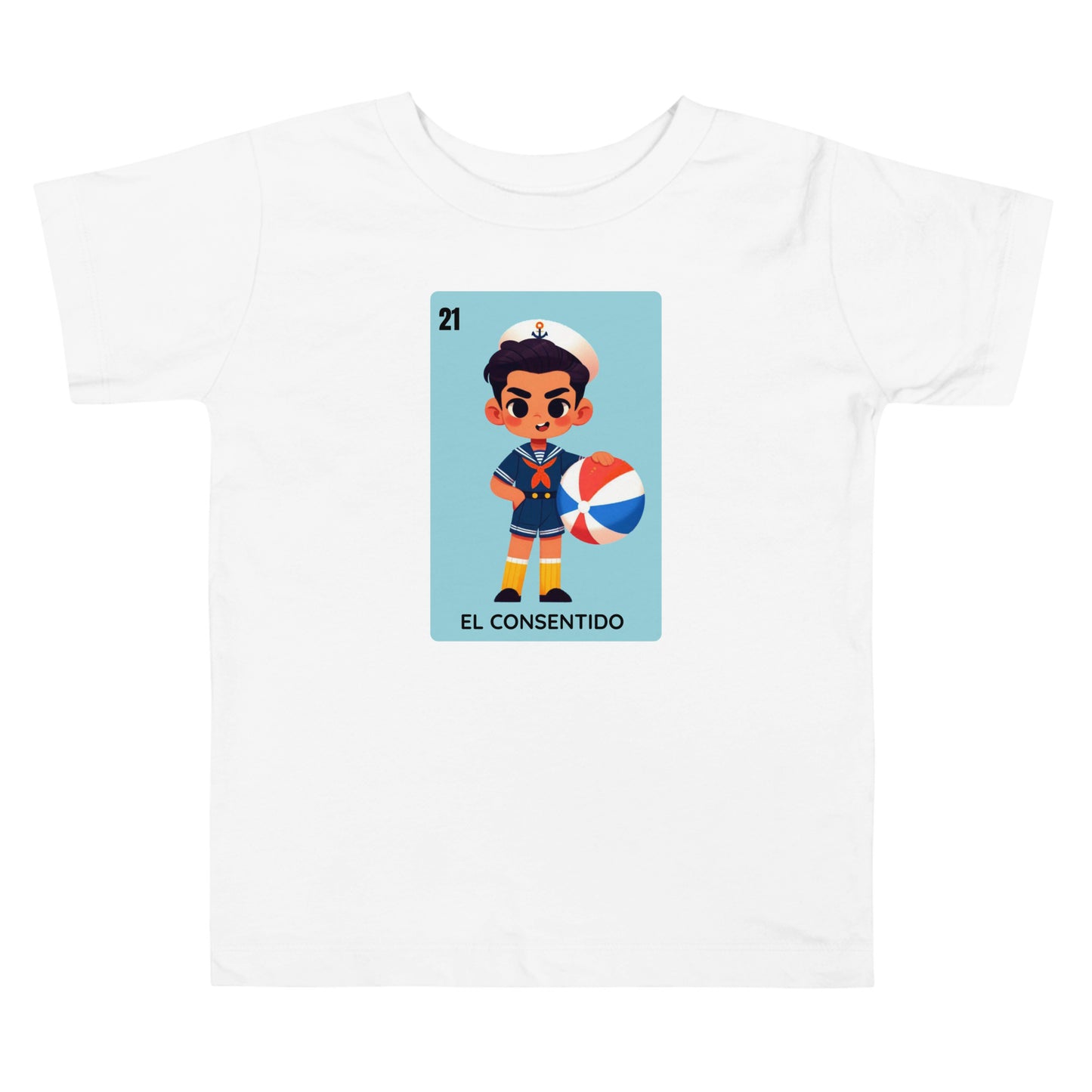 El Consentido Loteria Card - Toddler Short Sleeve Tee