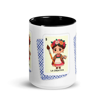 La Creativa Loteria Card - Mug with Color Inside