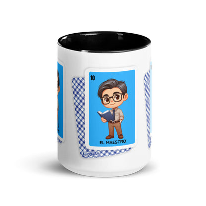 El Maestro Loteria Card - Mug with Color Inside