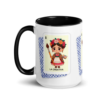 La Creativa Loteria Card - Mug with Color Inside