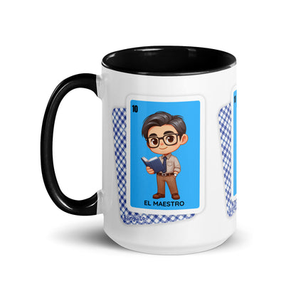 El Maestro Loteria Card - Mug with Color Inside