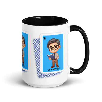 El Maestro Loteria Card - Mug with Color Inside