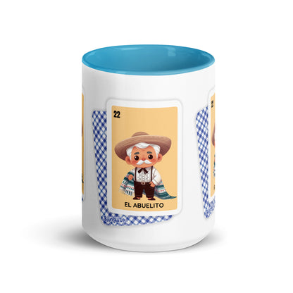 El Abuelito Loteria Card - Mug with Color Inside