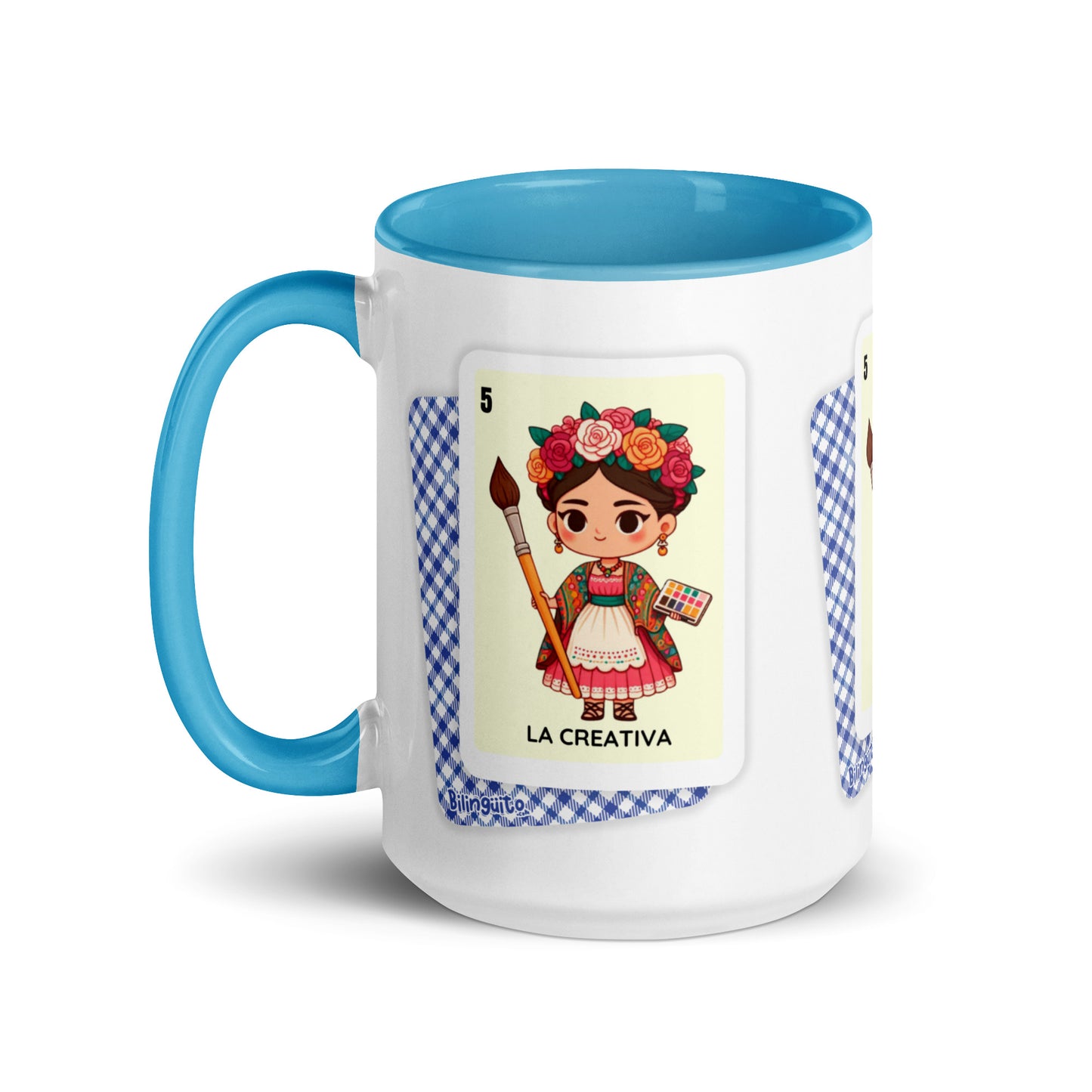 La Creativa Loteria Card - Mug with Color Inside