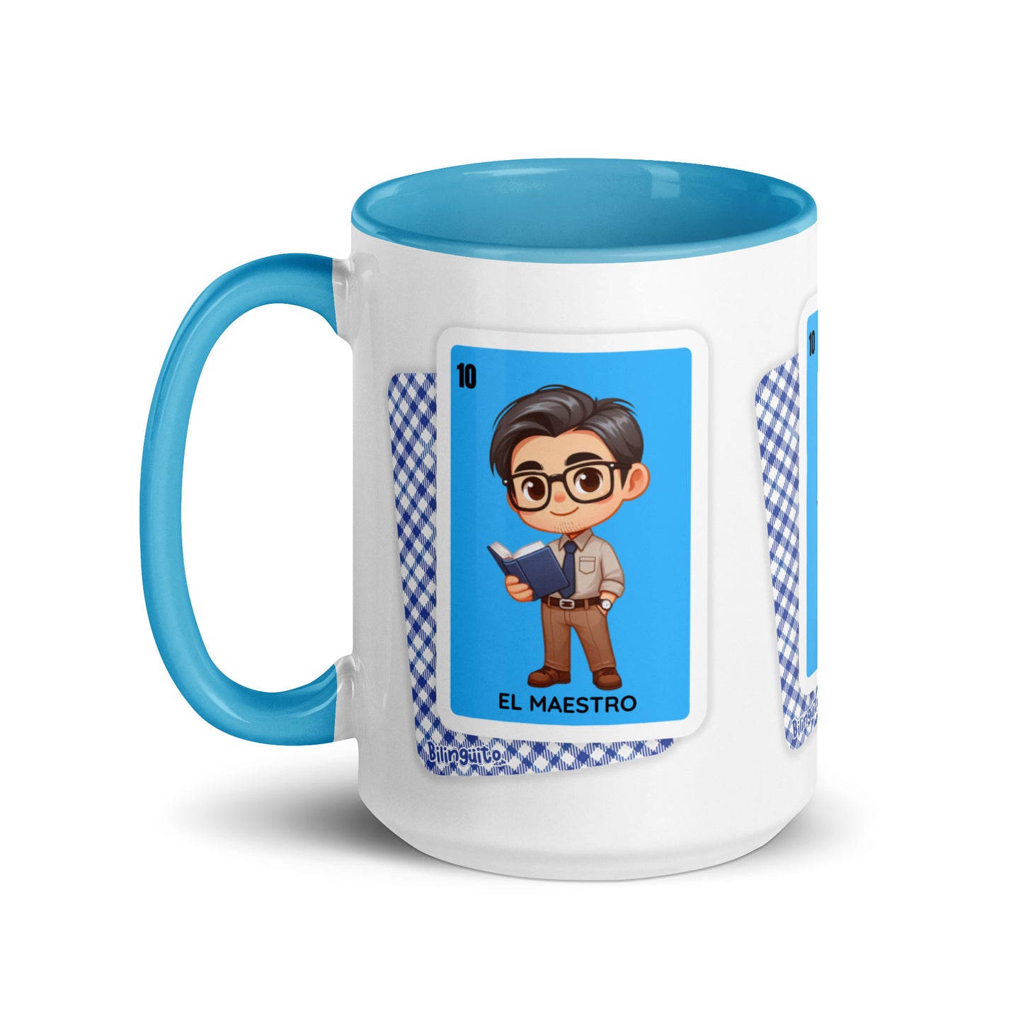 El Maestro Loteria Card - Mug with Color Inside