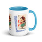 La Enamorada Loteria Card - Mug with Color Inside