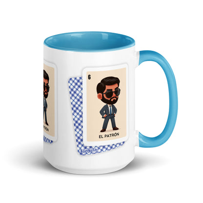 El Patrón Loteria Card - Mug with Color Inside