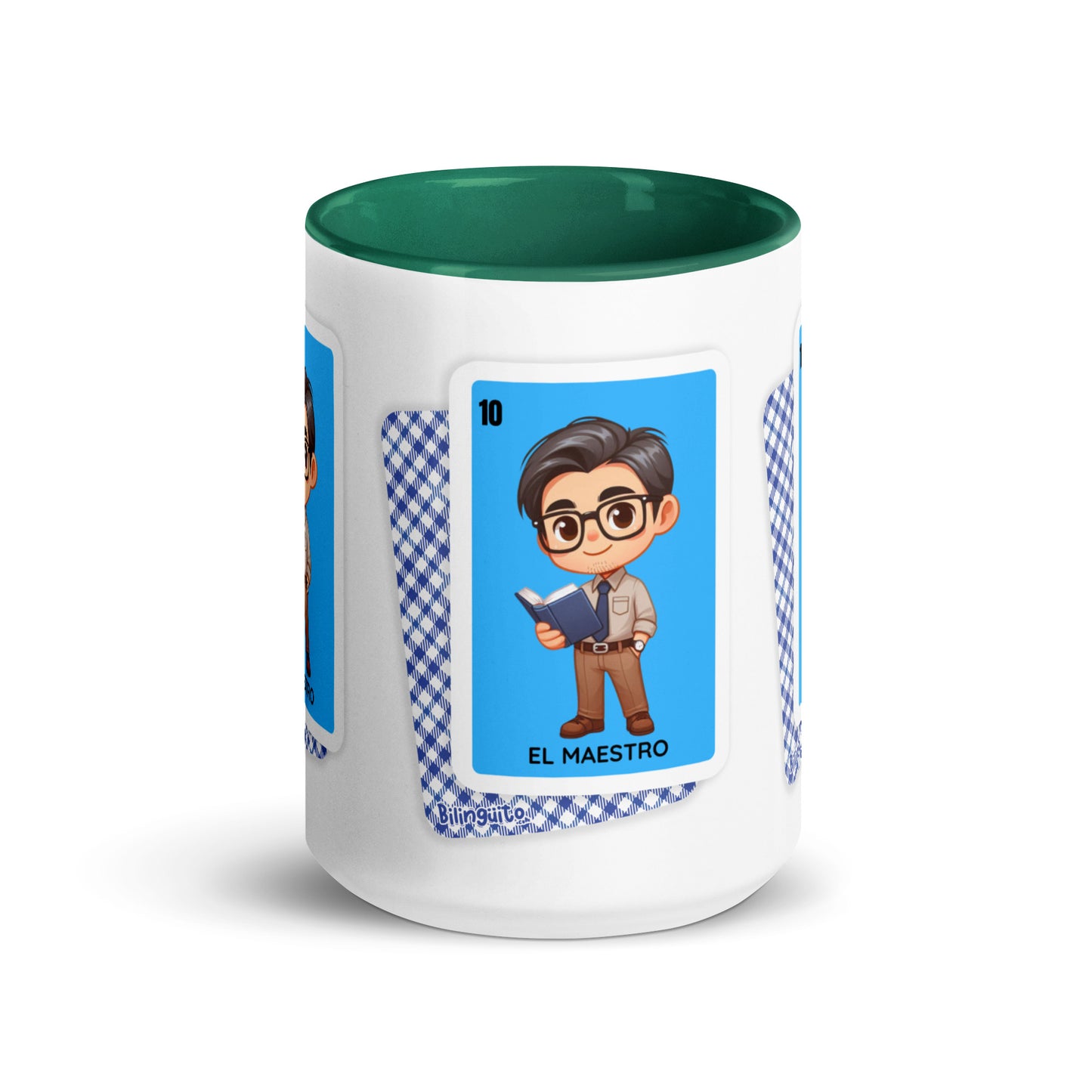 El Maestro Loteria Card - Mug with Color Inside