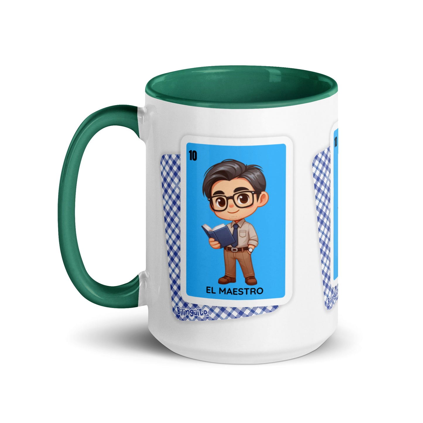 El Maestro Loteria Card - Mug with Color Inside