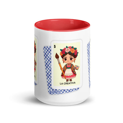 La Creativa Loteria Card - Mug with Color Inside