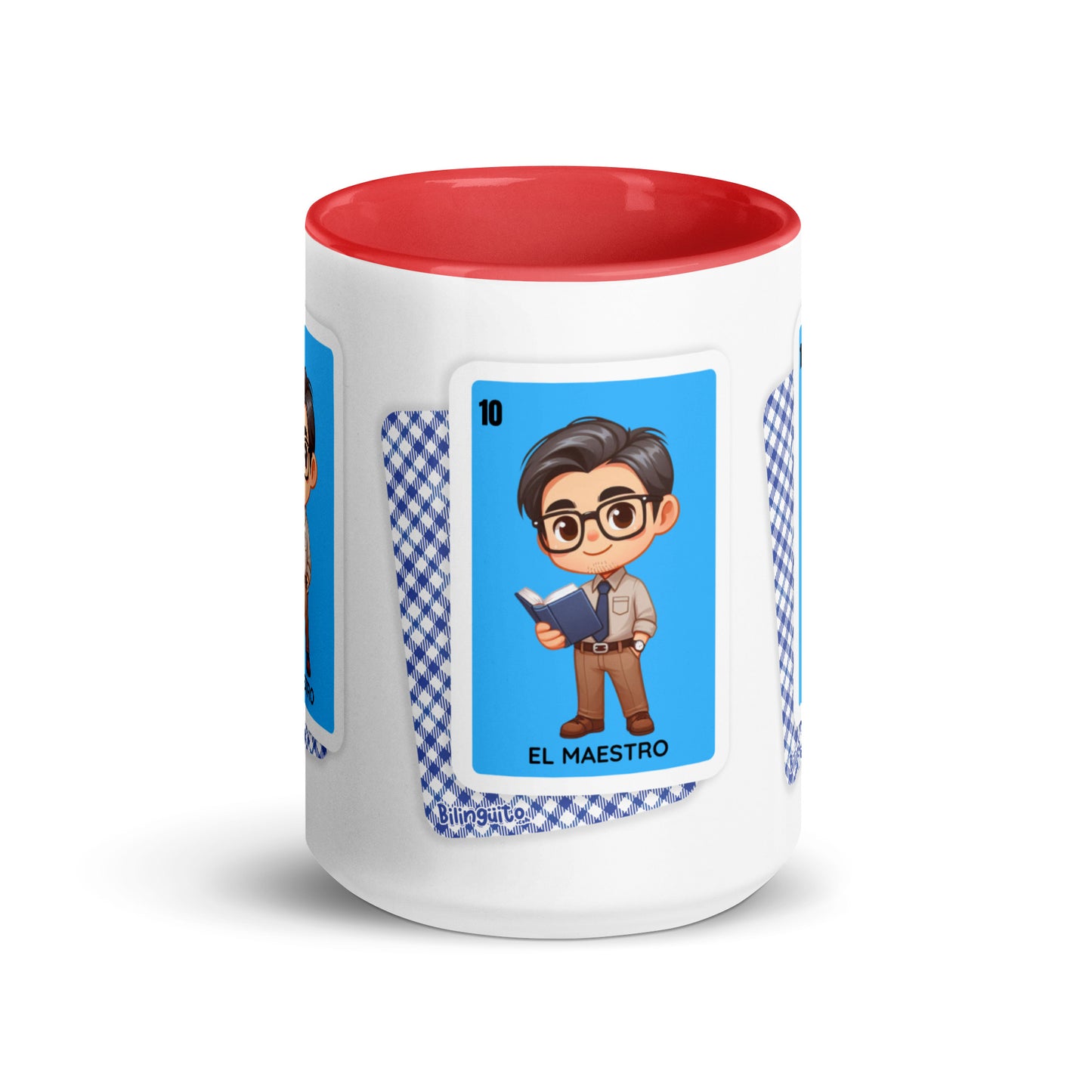 El Maestro Loteria Card - Mug with Color Inside