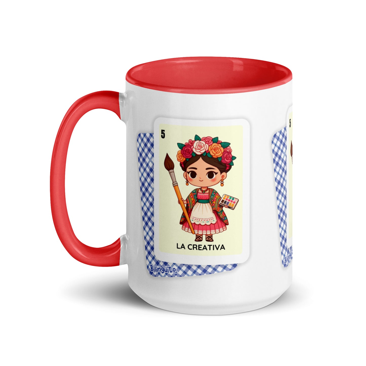 La Creativa Loteria Card - Mug with Color Inside