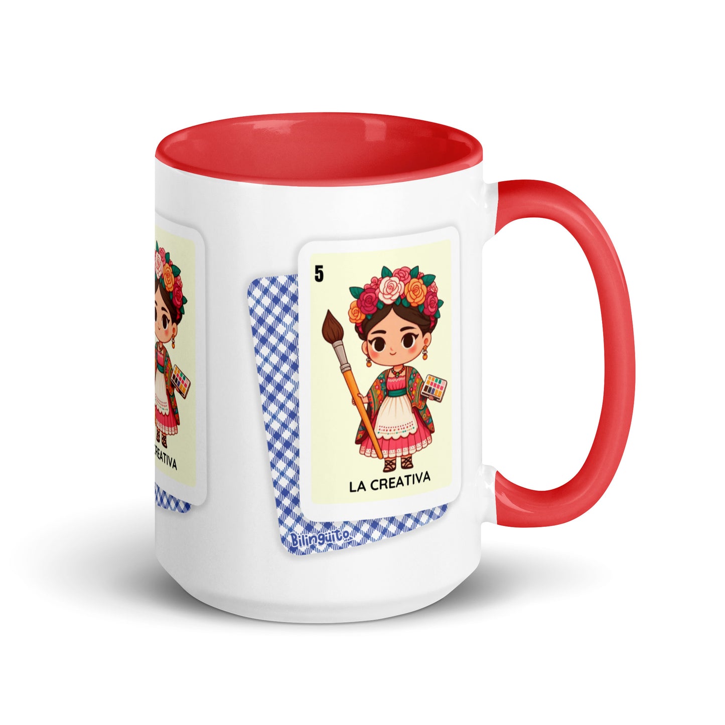 La Creativa Loteria Card - Mug with Color Inside