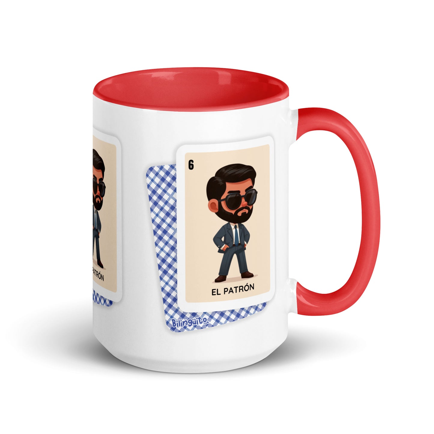 El Patrón Loteria Card - Mug with Color Inside