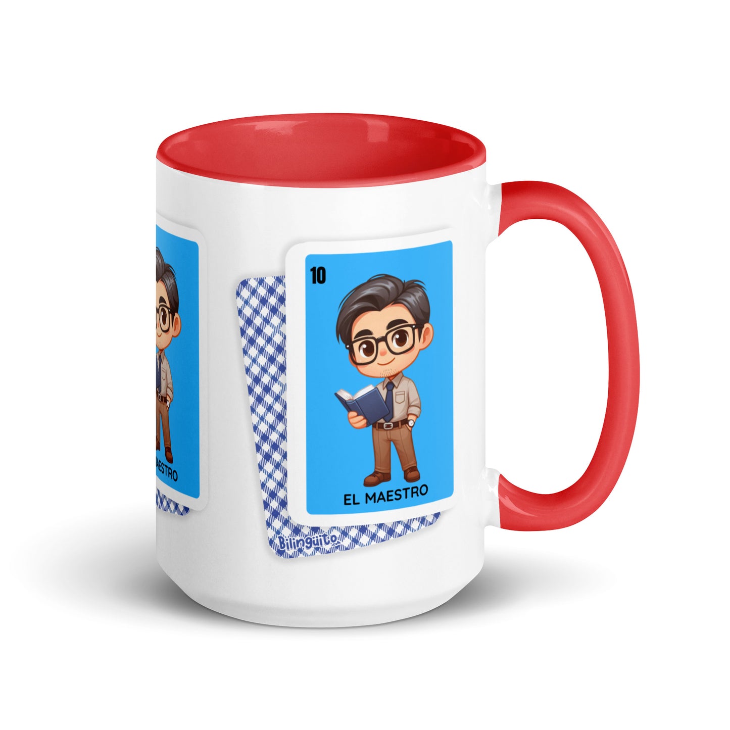 El Maestro Loteria Card - Mug with Color Inside